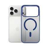 Husa de protectie 3mk Frosty compatibil cu iPhone 17 Pro / iPhone 18 Pro, Albastru