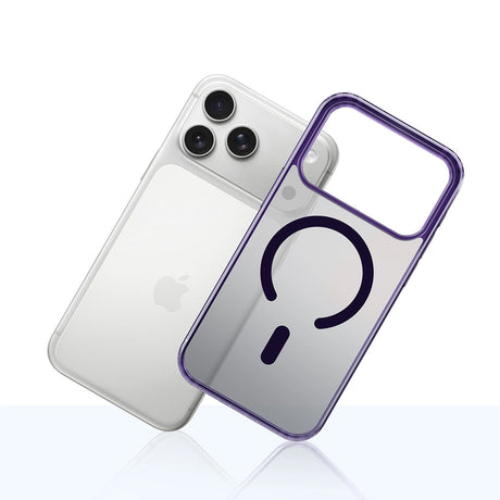 Husa de protectie 3mk Frosty MagCase compatibil cu iPhone 17 Pro Max, Mov