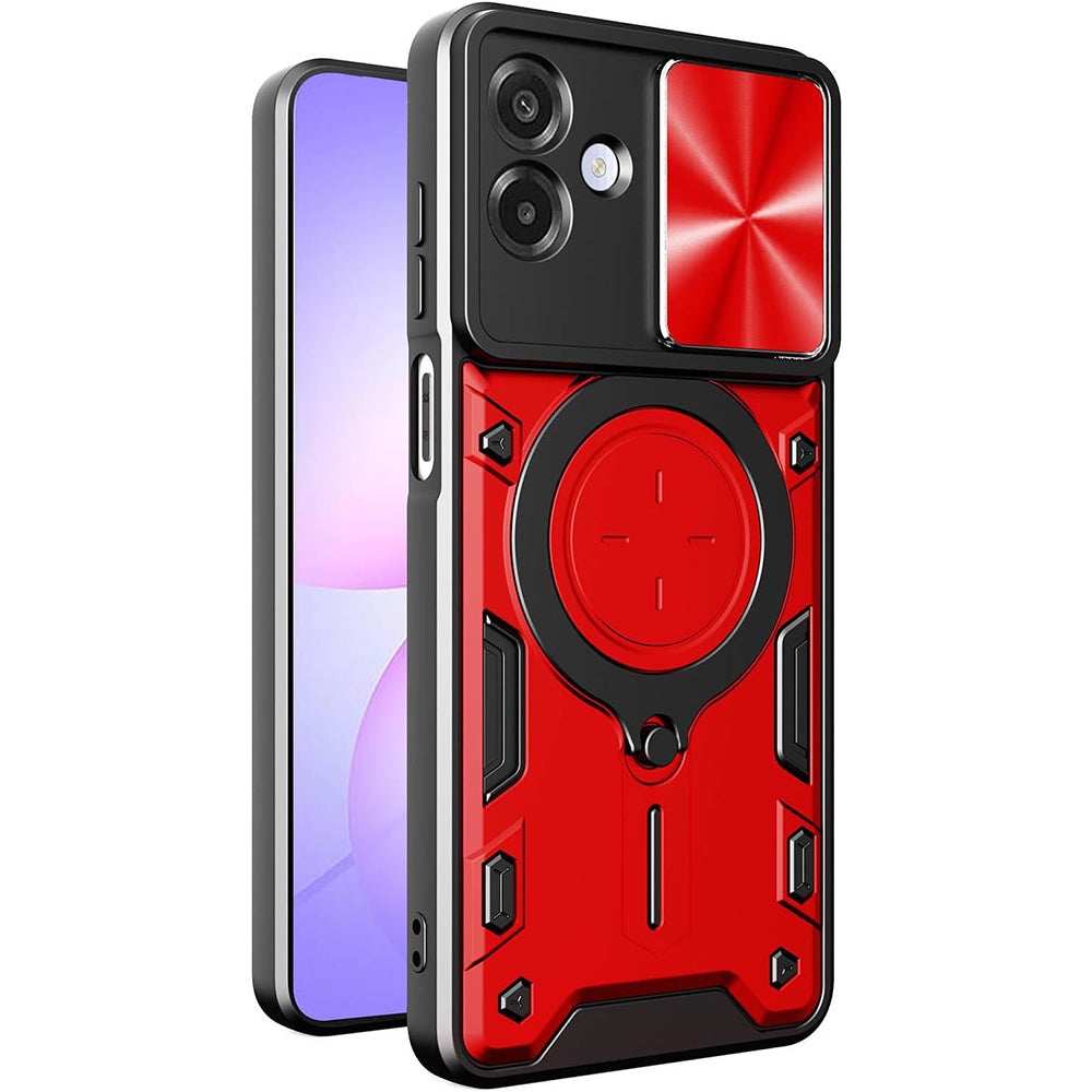 Husa de protectie Techsuit CamGuard Pro compatibil cu Samsung Galaxy A07 4G, Rosu