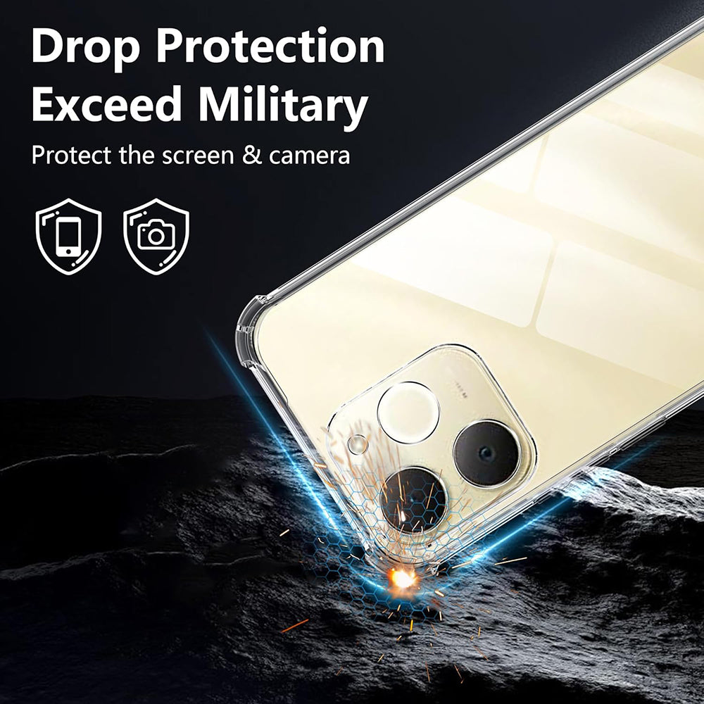 Husa de protectie Techsuit Shockproof Clear Silicone compatibil cu Honor Magic8 Pro, Transparent