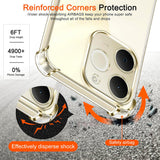 Husa de protectie Techsuit Shockproof Clear Silicone compatibil cu Honor Magic8 Pro, Transparent