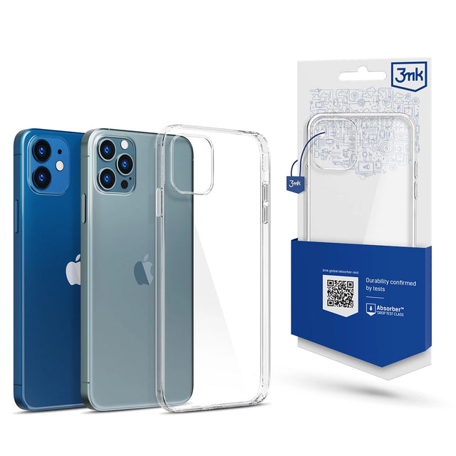 Husa de protectie 3mk Clear compatibil cu iPhone 12 / iPhone 12 Pro, Transparent