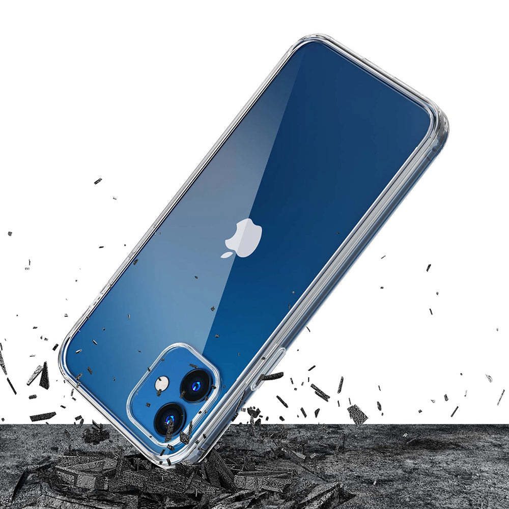 Husa de protectie 3mk Clear compatibil cu iPhone 12 / iPhone 12 Pro, Transparent