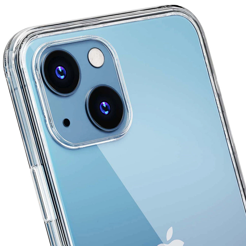 Husa de protectie 3mk Clear compatibil cu iPhone 13, Transparent