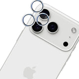 Folie de protectie 3mk Hardy Lens Protection Pro compatibil cu iPhone 17 Pro / iPhone 17 Pro Max, Argintiu