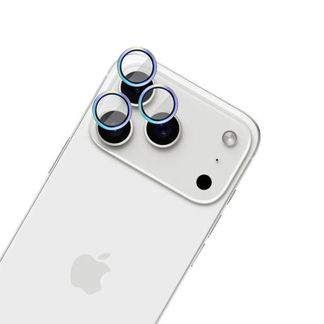 Folie de protectie 3mk Hardy Lens Protection Pro compatibil cu iPhone 17 Air, Curcubeu
