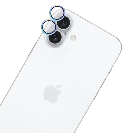 Folie de protectie 3mk Hardy Lens Protection Pro compatibil cu iPhone 17, Curcubeu