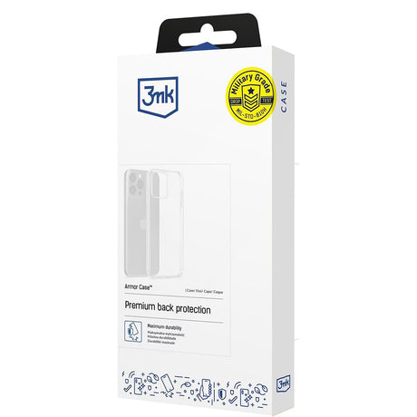 Husa de protectie 3mk Armor compatibil cu Motorola Edge 60 / Edge 60 Fusion, Transparent