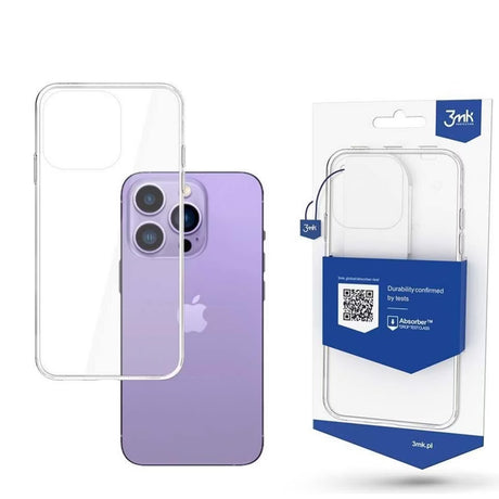 Husa de protectie 3mk Armor compatibil cu iPhone 14 Pro Max, Transparent