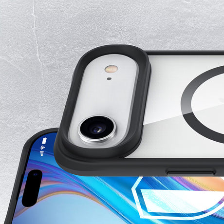 Husa de protectie 3mk Satin Armor MagCase compatibil cu iPhone 17 Air, Negru