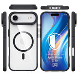 Husa de protectie 3mk Satin Armor MagCase compatibil cu iPhone 17 Air, Negru