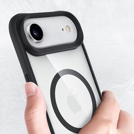 Husa de protectie 3mk Satin Armor MagCase compatibil cu iPhone 17 Air, Negru