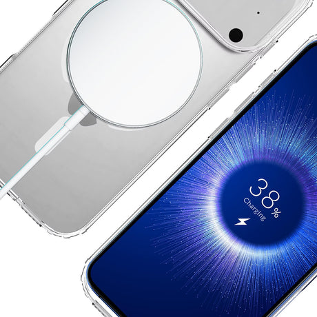 Husa de protectie 3mk Armor MagCase compatibil cu iPhone 17 Pro, Transparent