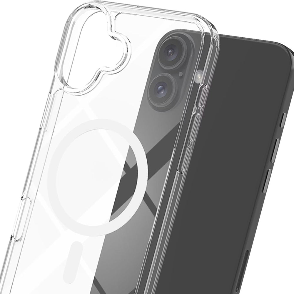 Husa de protectie 3mk Armor MagCase compatibil cu iPhone 17, Transparent