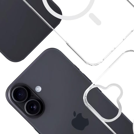 Husa de protectie 3mk Armor MagCase compatibil cu iPhone 17, Transparent