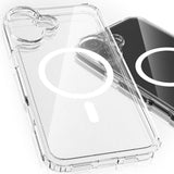 Husa de protectie 3mk Armor MagCase compatibil cu iPhone 17, Transparent
