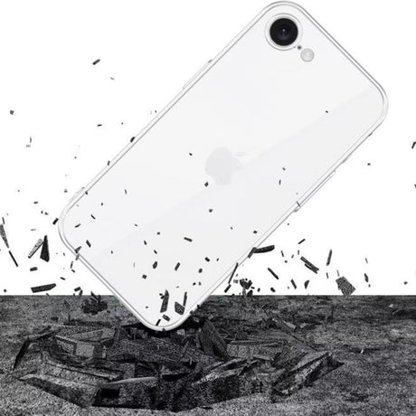 Husa de protectie 3mk Clear compatibil cu iPhone 16e / iPhone 17e, Transparent