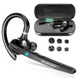 Casti Techsuit Premium Bluetooth Headset TalkZen (G9), HandsFree, BT5.1, Dual Noise Cancelling Microphone, 500mAh, 72hrs, Negru