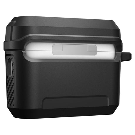 Casti Spigen Lock Fit (ACS09825), Apple AirPods Pro 3, Negru Mat