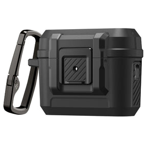 Casti Spigen Lock Fit (ACS09825), Apple AirPods Pro 3, Negru Mat