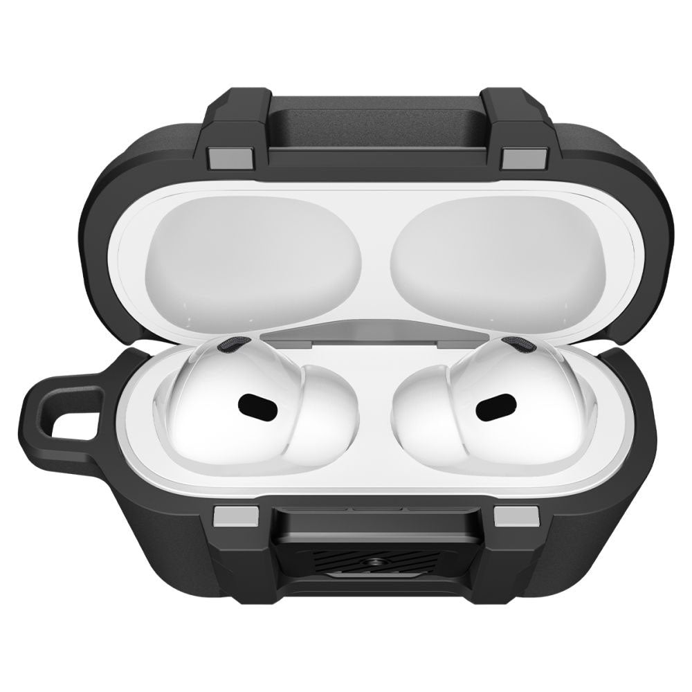 Casti Spigen Lock Fit (ACS09825), Apple AirPods Pro 3, Negru Mat