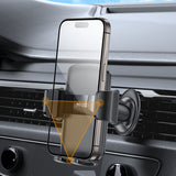 Suport Auto Yesido (C251), Prindere Grila, 360°, Negru