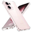 Husa de protectie Techsuit Shockproof Clear Silicone compatibil cu Oppo Reno13 Pro, Transparent