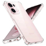 Husa de protectie Techsuit Shockproof Clear Silicone compatibil cu Oppo Reno13 Pro, Transparent