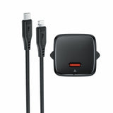 Incarcator Acefast (A118), Type-C, PD30W, GaN, Negru