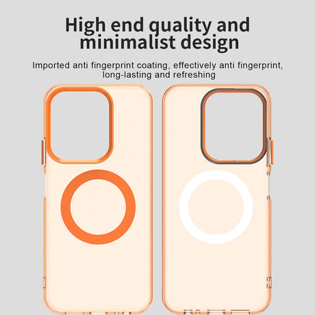 Husa de protectie Techsuit CandyCase MagSafe compatibil cu Xiaomi Redmi 15C 4G / Redmi 15C 5G / Poco C85 4G, Portocaliu