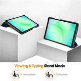 Husa de protectie tableta Techsuit FoldPro compatibil cu Samsung Galaxy Tab A11 / A9, Albastru