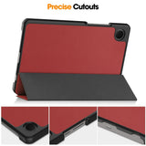 Husa de protectie tableta Techsuit FoldPro compatibil cu Samsung Galaxy Tab A11 / A9, Rosu