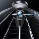 Suport Yesido Mini (C214), Magnetic, for Air Vent, Free Rotation, Zinc Alloy, Non-slip, Universal, Negru