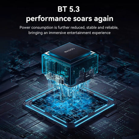 Casti Yesido Wireless (EP08), with Bluetooth V5.3, Active Noise Cancelling, Microphone, 500mAh, Negru