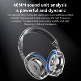 Casti Yesido Wireless (EP08), with Bluetooth V5.3, Active Noise Cancelling, Microphone, 500mAh, Negru