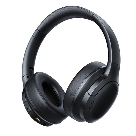 Casti Baseus Wireless BH1 Lite (A0203C00), On-Ear, Bluetooth V6.0, AI ENC Technology, Negru
