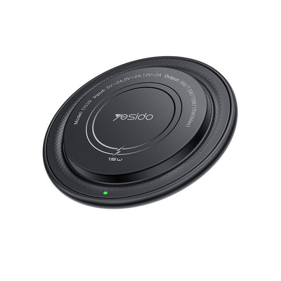 Incarcator Yesido (DS39), Type-C, 15W, LED Indicator, Negru