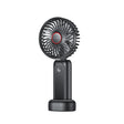Yesido Mini Handheld Fan (YF10), Power Bank, Foldable, 3 Speed Levels, Phone Holder, 4000mAh, Type-C, Negru