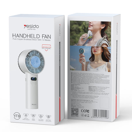 Ventilator de mână Yesido Handheld Fan YF18