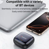 Casti Yesido (YSP24), with Bluetooth V5.4, Open-ear Design, Three-band Prominence, Touch, 400mAh, USB-C, Negru