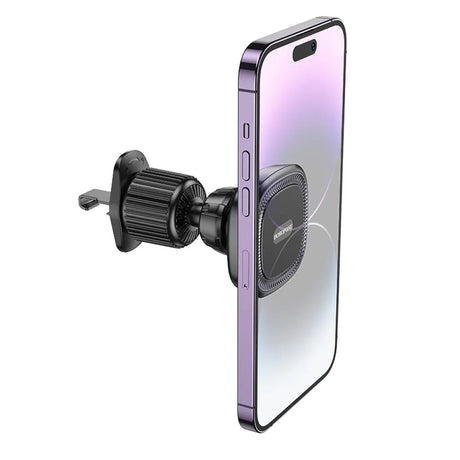 Suport Borofone Ice (BH96), Magnetic, for Air Vent, 360° Adjust, Negru Gray