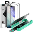 Folie de protectie ESR Armorite UltraFit (set de 2) compatibil cu iPhone 16 Pro / iPhone 17, Negru