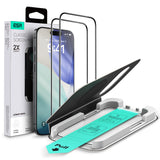 Folie de protectie ESR Tempered Glass UltraFit (set de 2) compatibil cu iPhone 17 Pro Max, Negru