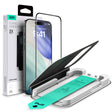 Folie de protectie ESR Tempered Glass UltraFit compatibil cu iPhone 17 Pro Max, Negru