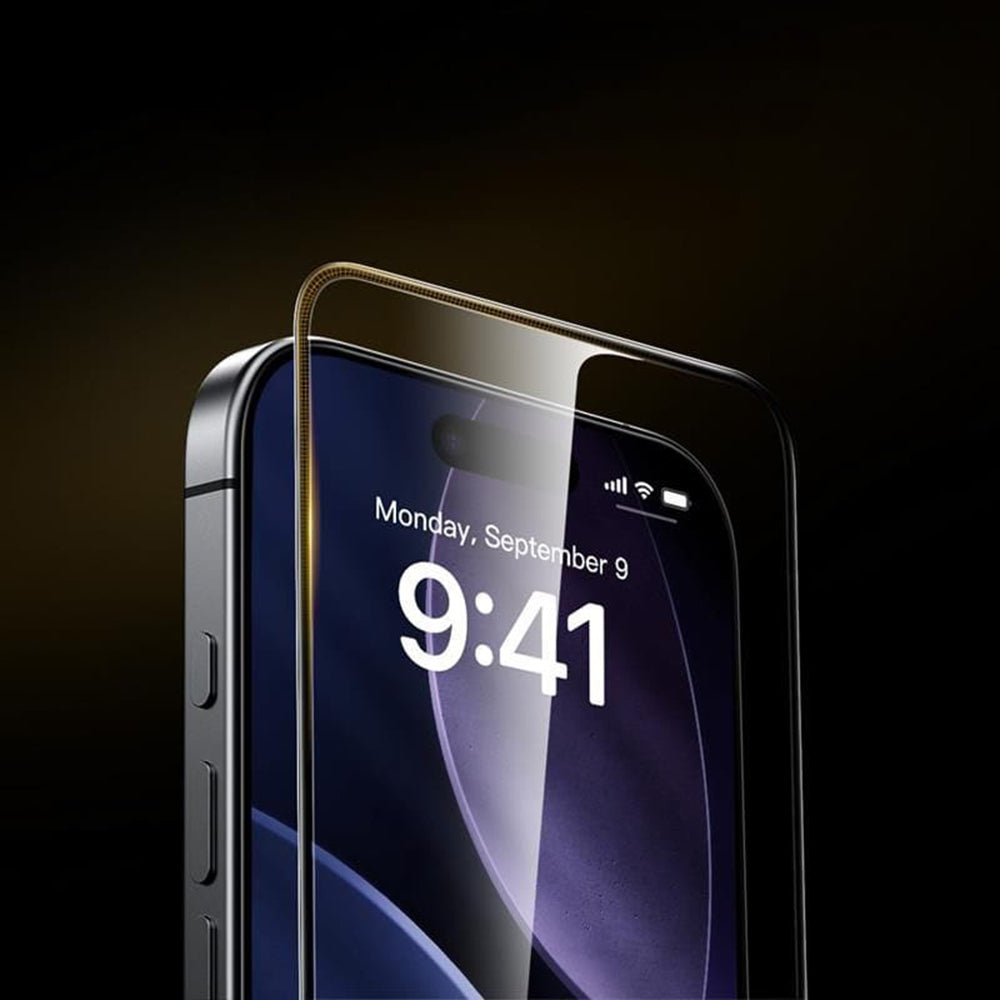 Folie de protectie ESR Corning Gorilla Glass UltraFit™ compatibil cu iPhone 17 Pro Max, Negru