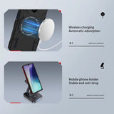Husa de protectie Techsuit ArmorMag compatibil cu Xiaomi 15T Pro, Albastru