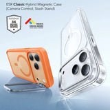 Husa de protectie ESR Classic Hybrid HaloLock Kickstand compatibil cu iPhone 17 Pro Max, Frosted Orange