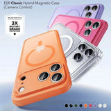 Husa de protectie ESR Classic Hybrid HaloLock compatibil cu iPhone 17 Pro, Frosted Orange