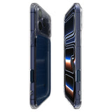 Husa de protectie Spigen Ultra Hybrid T MagSafe (ACS10476) compatibil cu iPhone 17 Pro, Matte Blue