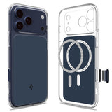 Husa de protectie Spigen Ultra Hybrid T MagSafe (ACS10476) compatibil cu iPhone 17 Pro, Matte Blue
